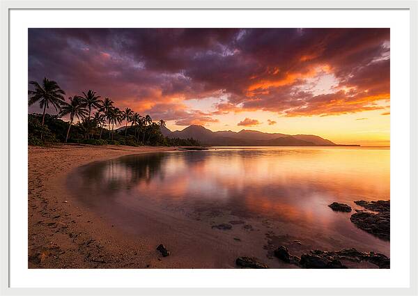 Dramatic Sunset Over Tranquil Waters