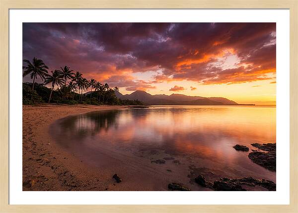 Dramatic Sunset Over Tranquil Waters