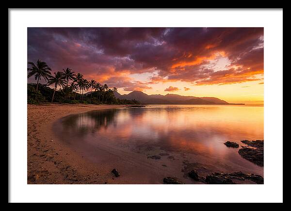 Dramatic Sunset Over Tranquil Waters