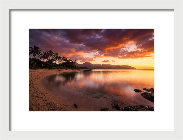 Dramatic Sunset Over Tranquil Waters