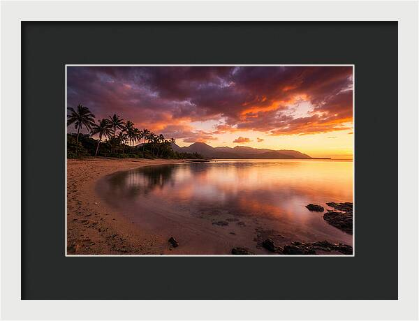 Dramatic Sunset Over Tranquil Waters