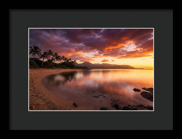 Dramatic Sunset Over Tranquil Waters