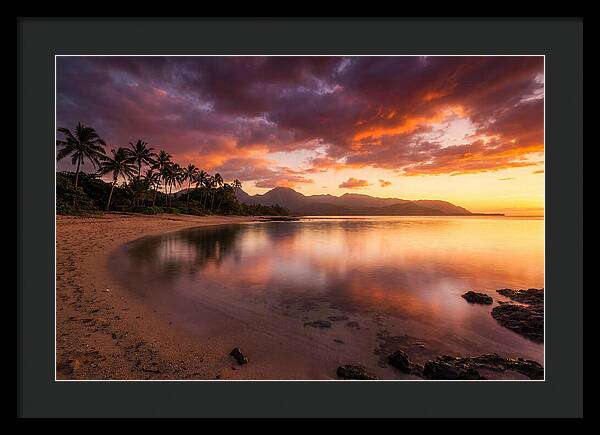 Dramatic Sunset Over Tranquil Waters