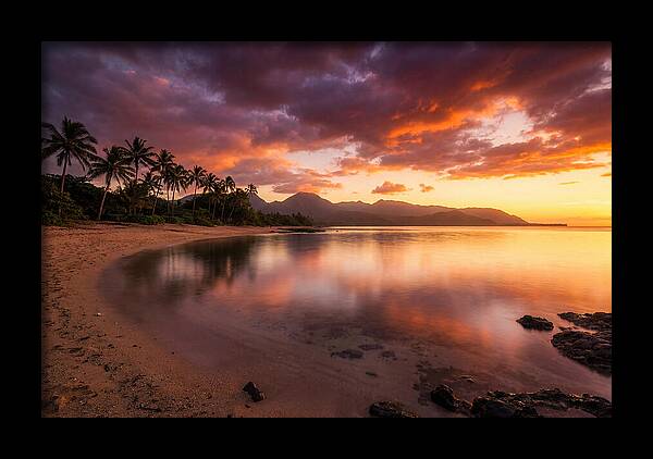 Dramatic Sunset Over Tranquil Waters