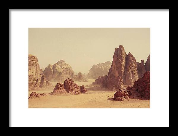 Dramatic Wadi Rum Landscape