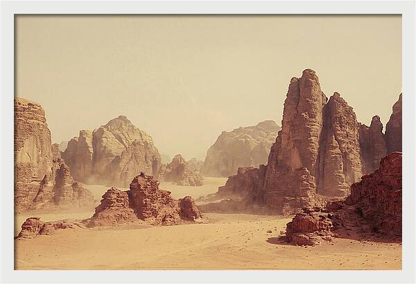 Dramatic Wadi Rum Landscape