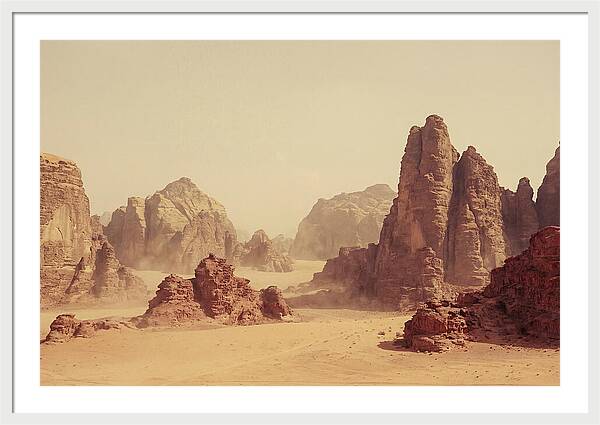 Dramatic Wadi Rum Landscape