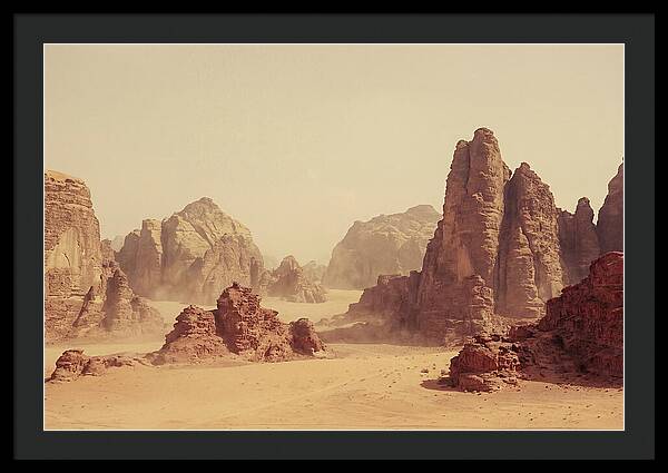 Dramatic Wadi Rum Landscape