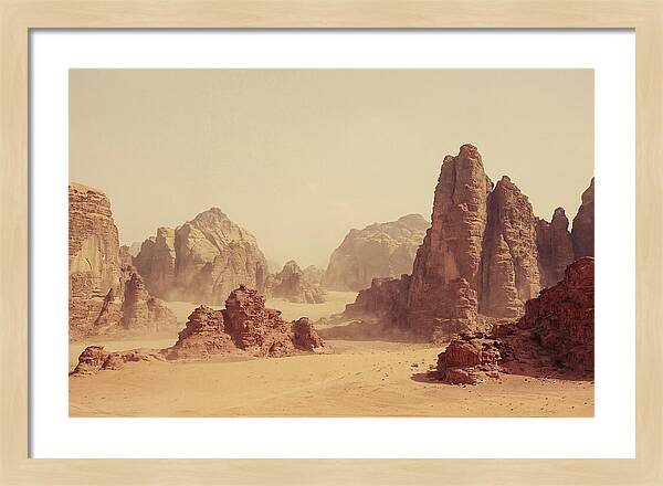 Dramatic Wadi Rum Landscape