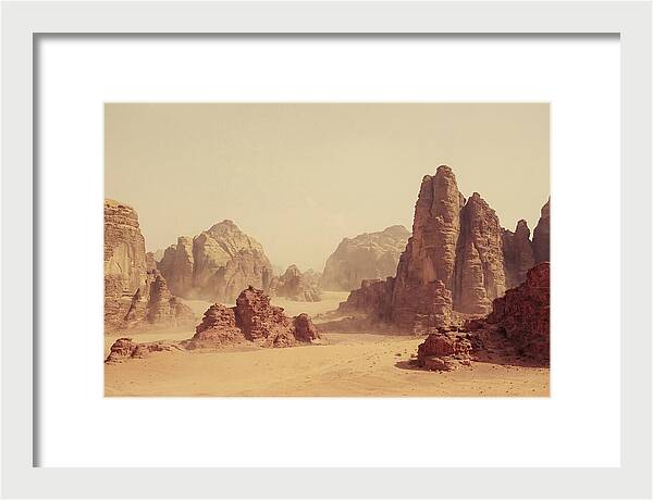 Dramatic Wadi Rum Landscape