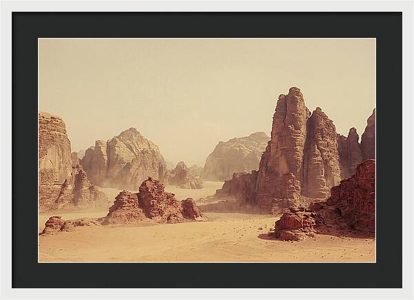 Dramatic Wadi Rum Landscape