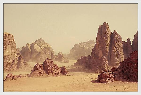 Dramatic Wadi Rum Landscape