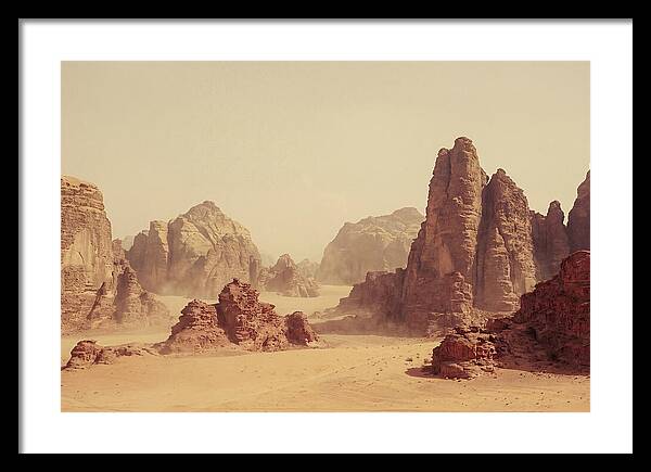 Dramatic Wadi Rum Landscape