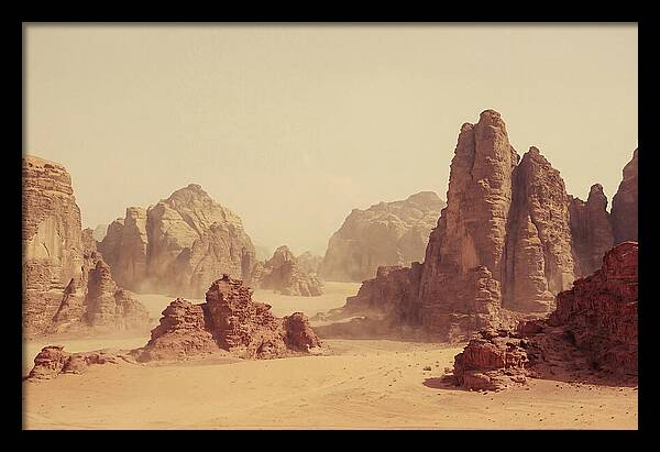 Dramatic Wadi Rum Landscape