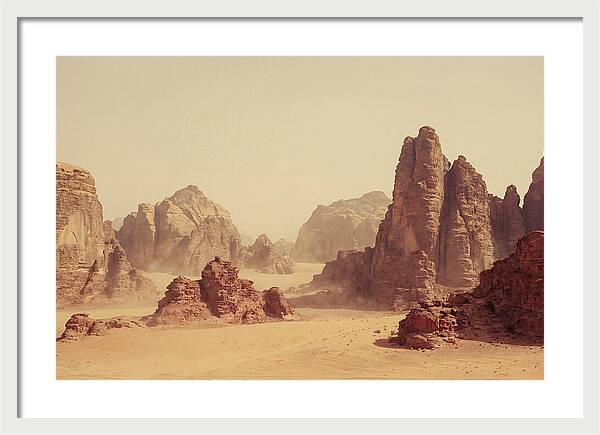 Dramatic Wadi Rum Landscape
