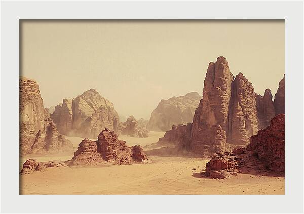 Dramatic Wadi Rum Landscape