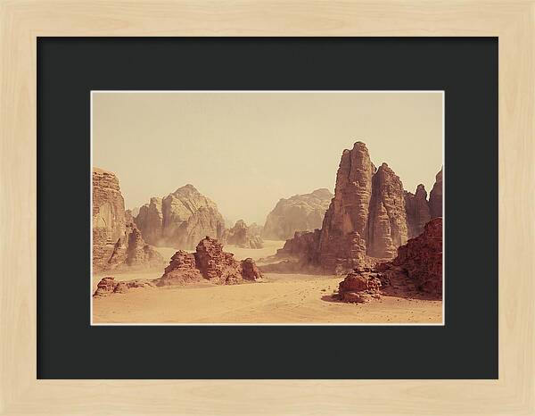 Dramatic Wadi Rum Landscape