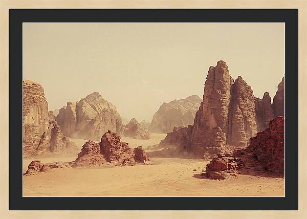 Dramatic Wadi Rum Landscape