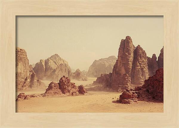 Dramatic Wadi Rum Landscape