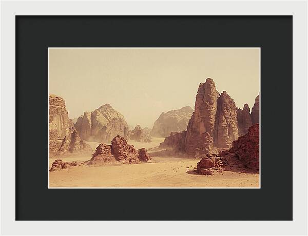 Dramatic Wadi Rum Landscape