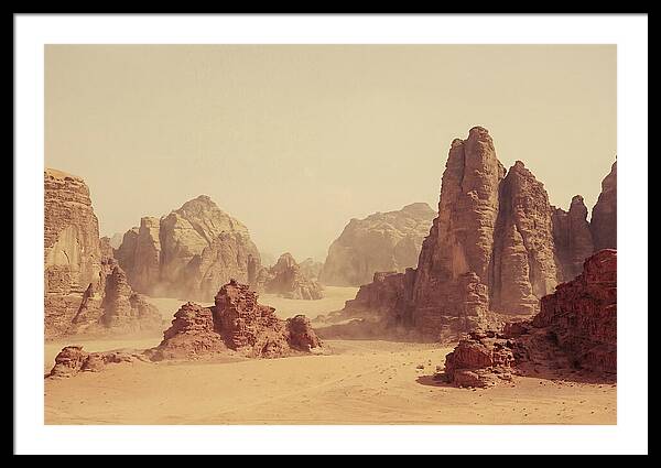 Dramatic Wadi Rum Landscape
