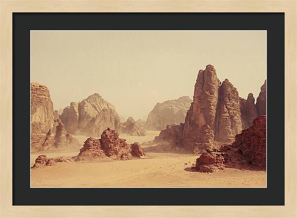 Dramatic Wadi Rum Landscape