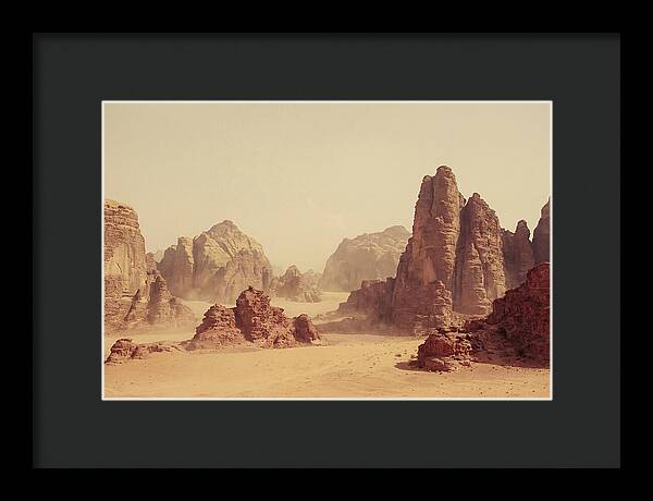 Dramatic Wadi Rum Landscape