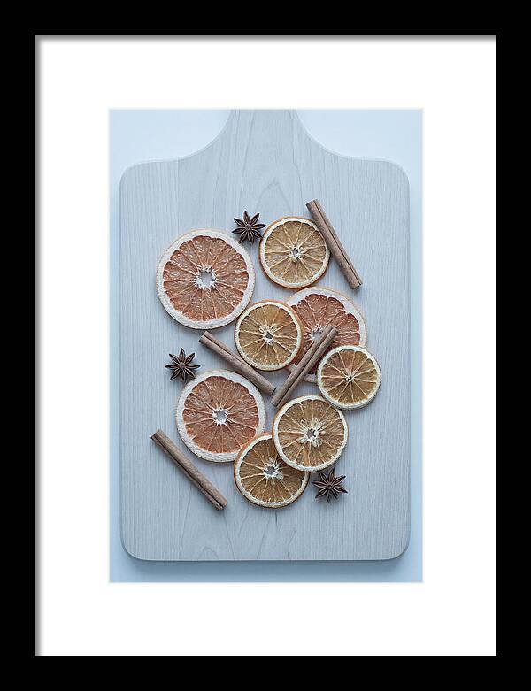Dried Citrus And Cinnamon Arrangement