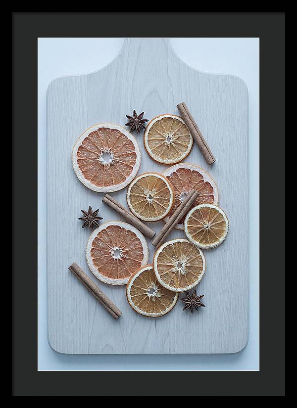 Dried Citrus And Cinnamon Arrangement