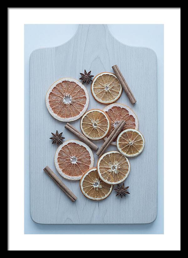 Dried Citrus And Cinnamon Arrangement