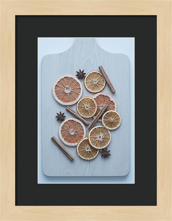 Dried Citrus And Cinnamon Arrangement