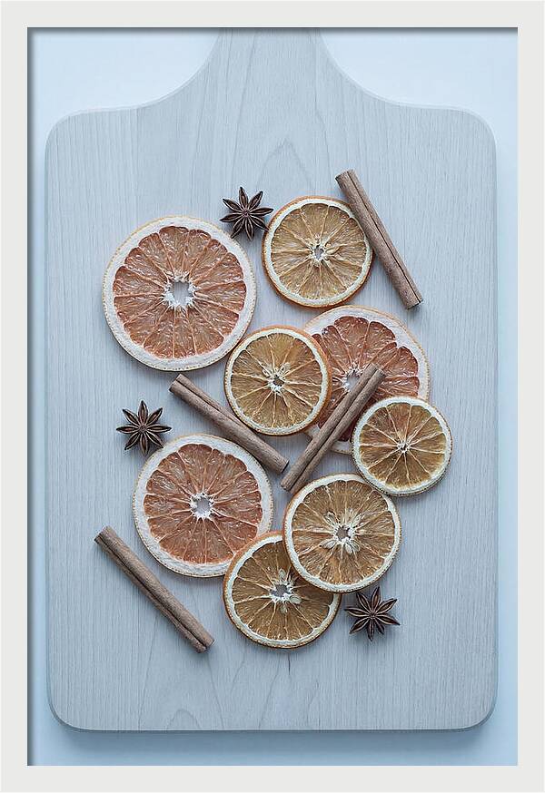 Dried Citrus And Cinnamon Arrangement