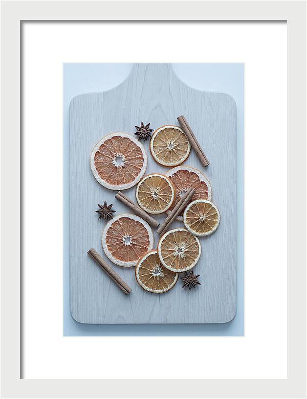 Dried Citrus And Cinnamon Arrangement