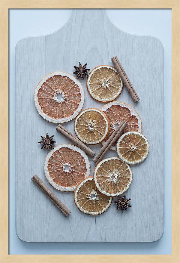 Dried Citrus And Cinnamon Arrangement