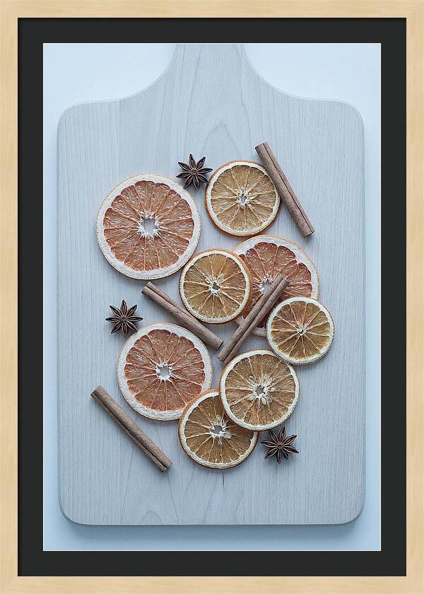 Dried Citrus And Cinnamon Arrangement