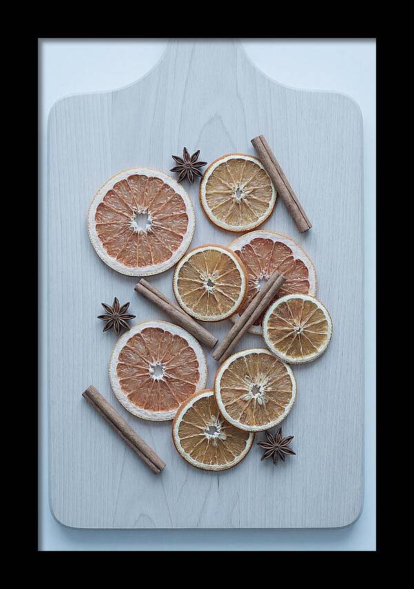 Dried Citrus And Cinnamon Arrangement
