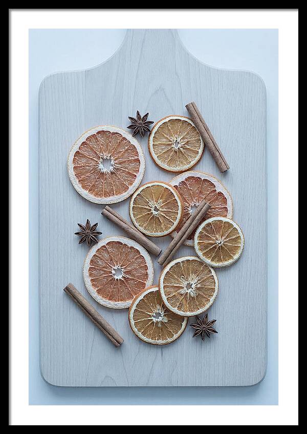 Dried Citrus And Cinnamon Arrangement