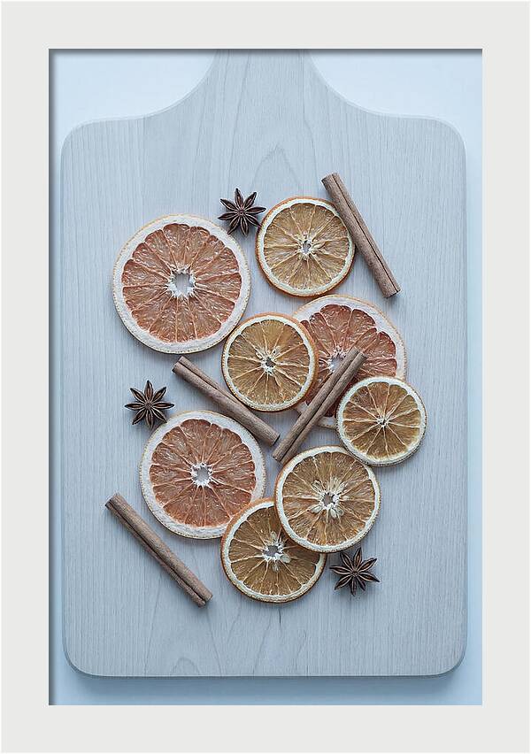 Dried Citrus And Cinnamon Arrangement