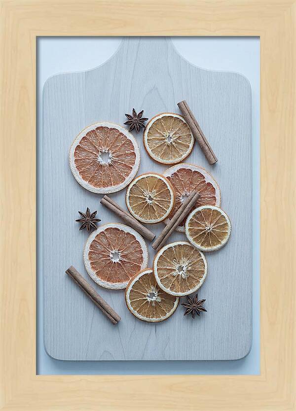 Dried Citrus And Cinnamon Arrangement