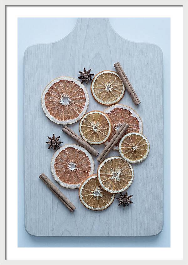 Dried Citrus And Cinnamon Arrangement