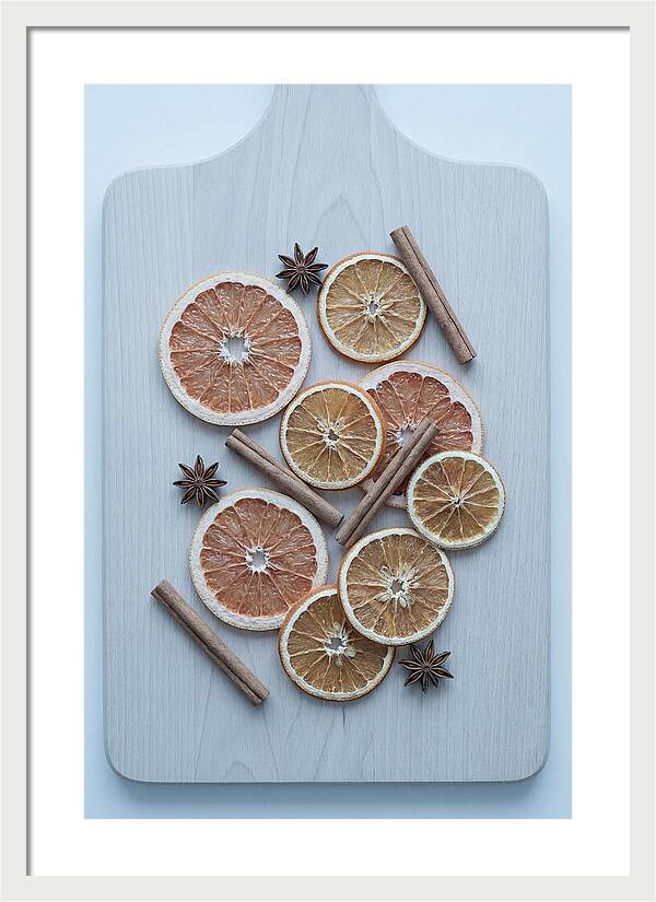 Dried Citrus And Cinnamon Arrangement