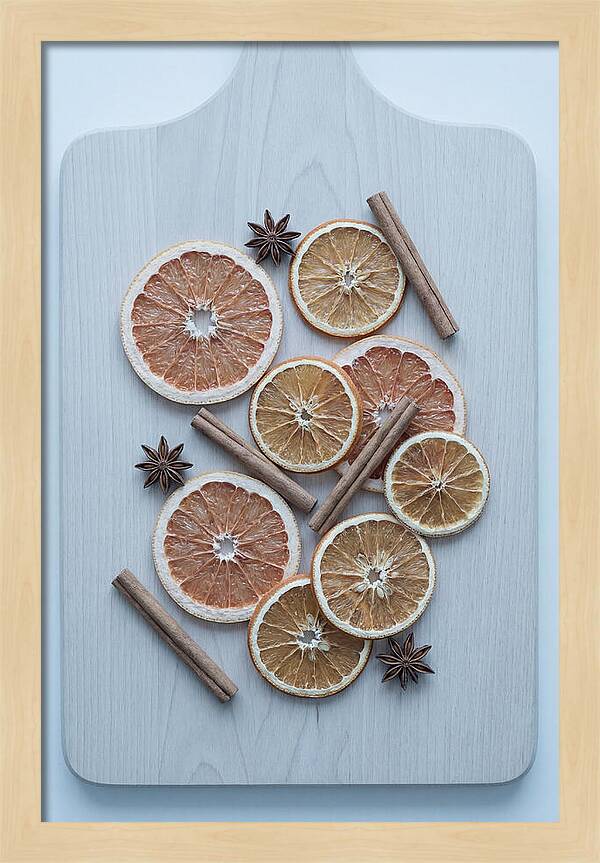 Dried Citrus And Cinnamon Arrangement