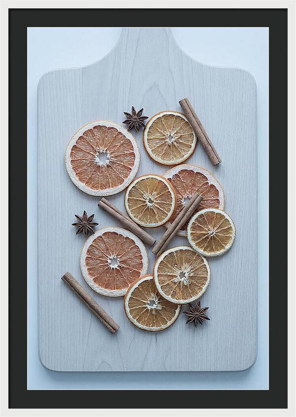Dried Citrus And Cinnamon Arrangement