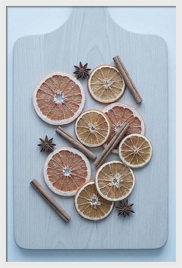 Dried Citrus And Cinnamon Arrangement