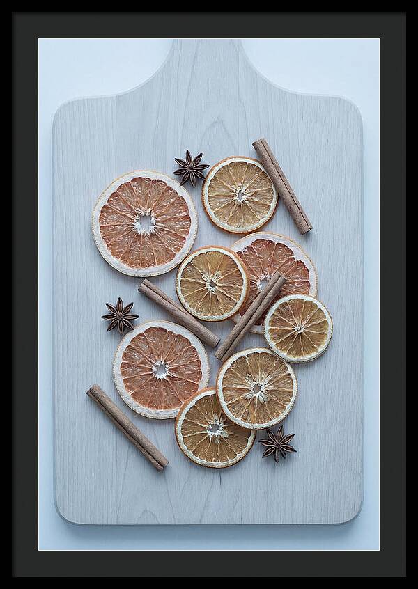 Dried Citrus And Cinnamon Arrangement