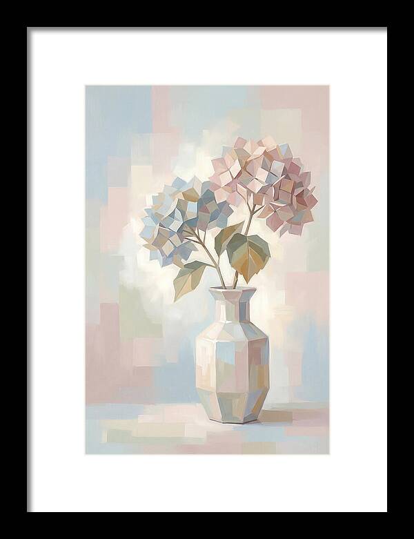 Dried Hydrangea Arrangement