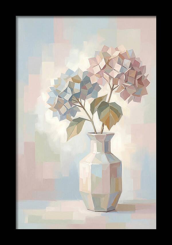 Dried Hydrangea Arrangement