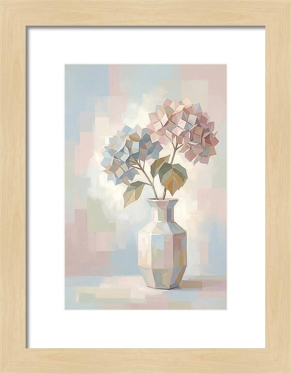 Dried Hydrangea Arrangement
