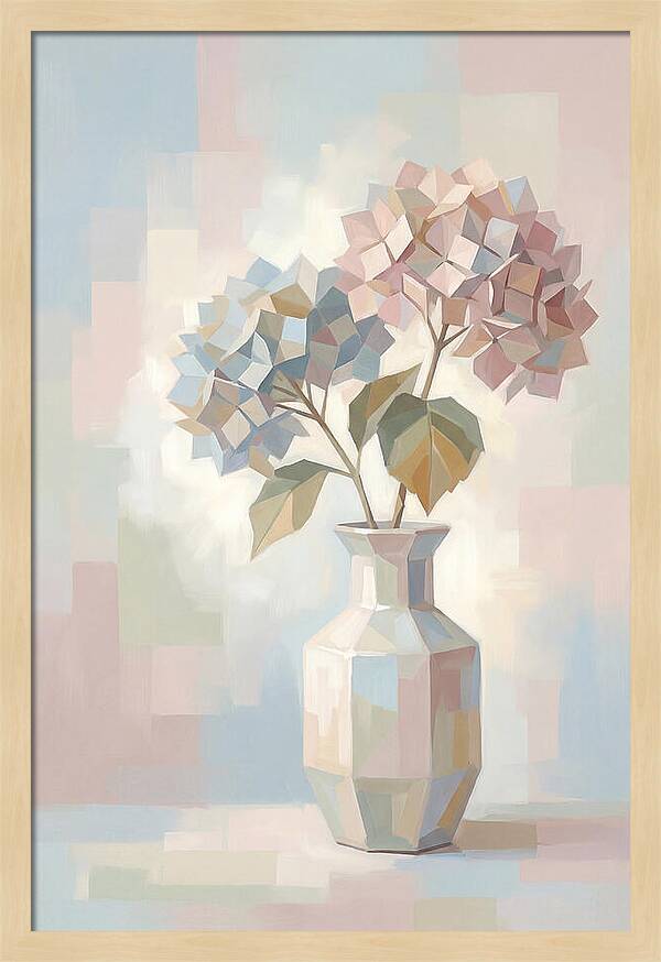 Dried Hydrangea Arrangement