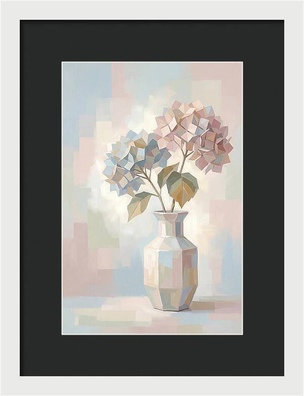 Dried Hydrangea Arrangement